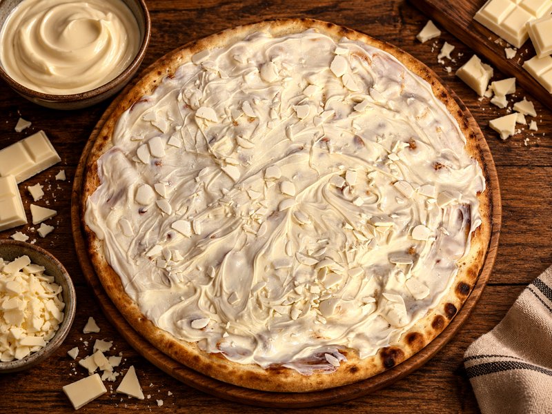 Pizza Chocolate Branco da Otto