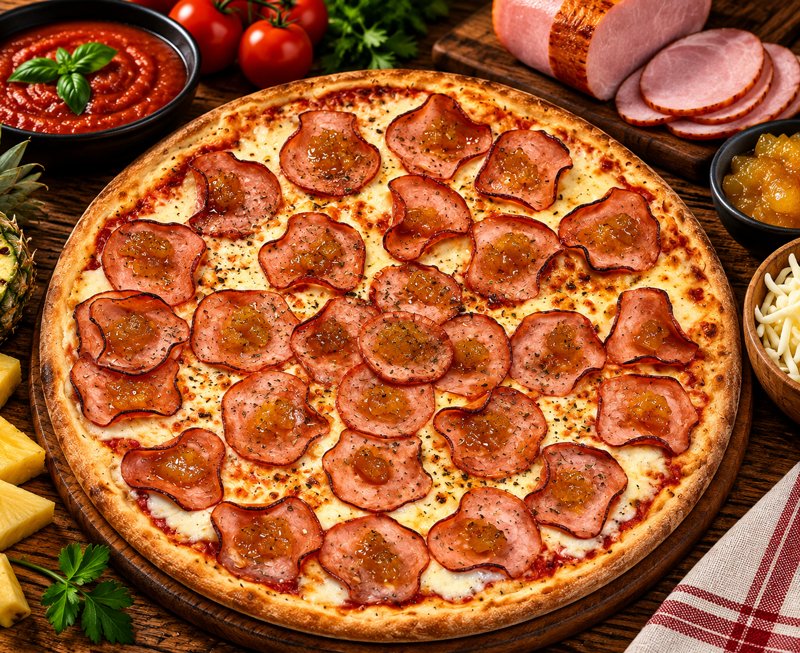 Pizza Lombo Canadense da Otto