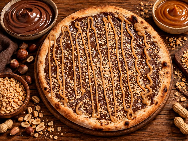 Pizza Nutella Crocante da Otto