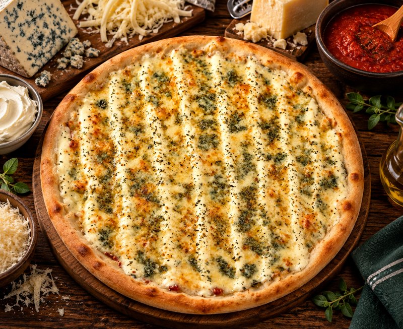 Pizza Quatro Queijos da Otto